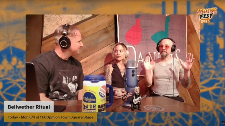 Interview on Your Next Favorite Band with Hilary and Mike.